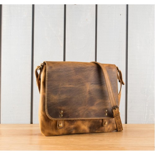 BESACE  CUIR TAN | Bastille 